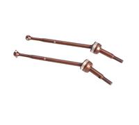 ZIBOXI Racing Front Rear CVD Drive Shaft Upgrades Parts Accessories 1/10 RC Car Fit For Tamiya Hotshot II(RED)