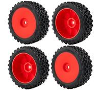 ZIBOXI RC Car Shock Absorber Ball Bearing Tires Wheel Front Rear Diff Cover Gearbox Cover Drive Shaft CVD For 1/18 Granite Grom(Black)