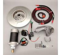 ZIBOXI Suitable For Yamaha Hidea Parsun 2-stroke 25/30 HP Outboard Propeller Engine Conversion Electric Start Kit Electric Starter Kit