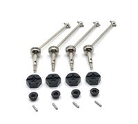 ZIBOXI Upgrade Front And Rear Propshaft 12mm Adapter For Wltoys 144001 144002 144010 124016 124017 124018 124019 RC Car Parts(Black)
