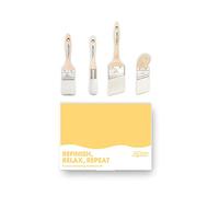 Zibra Furniture Refinishing Paint Brush Kits- 4 Pieces