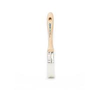 Zibra PB100LZS Square Paint Brush for Windows, Ledges, and Narrow Molding, 1 in, White