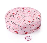 Zicac Toddler Booster Seat for Dining Table, Dismountable Washable Dining Chair Booster Cushion with Adjustable Straps,Travel Booster seat for Baby Kids Infant