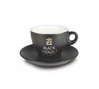 Zicaffè Zicaffe cappuccino cup Black of Italy black