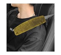 Ziciner 2 Packs Car Seatbelt Covers Shoulder Pad, Universal Soft Faux Sheepskin Shoulder Cover for Comfortable Driving, Fluffy Seat Belt Protector Help to Protect Your Neck and Shoulder (Light Green)