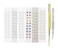 Zickdom Ear Seeds Acupressure Kit - Natural Auriculotherapy for Headache Relief,Stress & Sleep Support | Needle-Free Ear Acupuncture Stickers Long-Lasting Wear,Suppor (Large/Small) Mixed Pack - 120pc