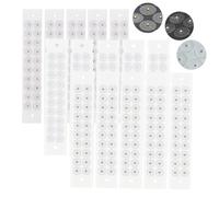 Zickdom Ear Seeds Acupressure Kit - Natural Auriculotherapy for Headache Relief,Stress & Sleep Support | Needle-Free Ear Acupuncture Stickers Long-Lasting Wear,Supports NAT (Small) Mixed Pack - 300pc