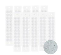 Zickdom Ear Seeds Acupressure Kit - Natural Auriculotherapy for Headache Relief,Stress & Sleep Support | Needle-Free Ear Acupuncture Stickers Long-Lasting Wear,Supports Natural B Small Pearls - 200pc