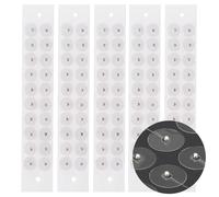 Zickdom Ear Seeds Acupressure Kit - Natural Auriculotherapy for Headache Relief,Stress & Sleep Support | Needle-Free Ear Acupuncture Stickers Long-Lasting Wear,Supports NAT Small Silver Beads - 100pc