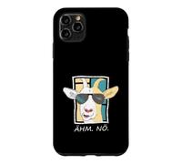 Zickige Ziege mit Sonnenbrille - Ähm. Nö. Nein! Sager Case for iPhone 11 Pro Max