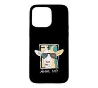 Zickige Ziege mit Sonnenbrille - Ähm. Nö. Nein! Sager Case for iPhone 15 Pro Max