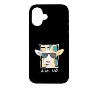 Zickige Ziege mit Sonnenbrille - Ähm. Nö. Nein! Sager Case for iPhone 16