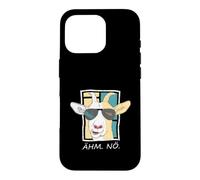 Zickige Ziege mit Sonnenbrille - Ähm. Nö. Nein! Sager Case for iPhone 16 Pro