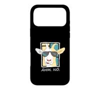 Zickige Ziege mit Sonnenbrille - Ähm. Nö. Nein! Sager Case for iPhone 17 Pro Max