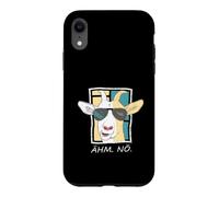 Zickige Ziege mit Sonnenbrille - Ähm. Nö. Nein! Sager Case for iPhone XR