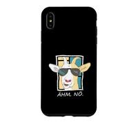 Zickige Ziege mit Sonnenbrille - Ähm. Nö. Nein! Sager Case for iPhone XS Max