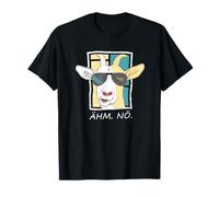 Zickige Ziege mit Sonnenbrille - Ähm. Nö. Nein! Sager T-Shirt