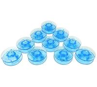 ZickZackNaehmaschine 10 Blue Plastic Bobbins for Gritzner 1035, 1035 DFT, 1037 DFT Sewing Machines