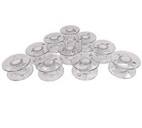 ZickZackNaehmaschine 10 Plastic Bobbins Spools for Bernina 121/125/500/600 Series, 700 Series, 800 Series/900er series Sewing Machine