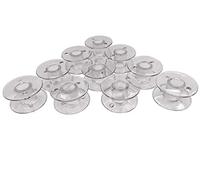 Plastic Bobbins for Elna Excellence 580, 680, 680, 720, 730 Sewing Machine Pack of 10