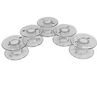 ZickZackNaehmaschine Plastic bobbins for Elna Experience 520S, 540S, 550, 560, 570 sewing machine 5 pcs.