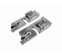 ZickZackNaehmaschine Z.N. Rolled hem foot roll hemmed presser foot set 2 mm + 4 mm for Carina, Lidl, Medion, Aldi, FIF, TCM, Privileg, Janome, Veritas, Toyota, Quasatron, Amysa sewing machines