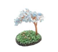 Zicnjodye 1pc Nature Stone Life Tree Ornament Office Home Gift Decoration