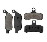 ZICOO Front & Rear Brake Pads for Harley Davidson FLSTF Fatboy, FLSTC Heritage Softail Classic, Softail Slim, FXDWG Dyna Wide Glide, Super Glide, FXDL Low Rider, Street Bob, Rocker C, Night Train
