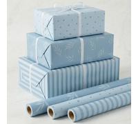 ZICOTO Beautiful Gift Wrapping Paper Rolls for All Occasions - Set of 3 Quality Rolls For Wedding, Birthday, Baby Shower & Christmas - Add a Touch of Magic to Every Gift You Wrap - 17 x 120 in