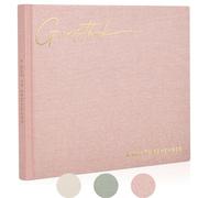 ZICOTO beautiful wedding guest book for a wedding party, just an elegant guestbook to create entries and add photos taken with Polaroid, the perfect guest book for wedding parties or with