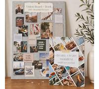 ZICOTO Inspirational Vision Board Kit - Complete Set with Book & Felt Board