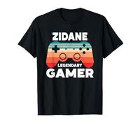 Zidane Legendary Gamer Funny Personalized Zidane Gamer T-Shirt