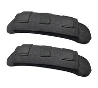 ZIDDAR 2 Pack Shoulder Strap Pad Vest Shoulder Strap Pads Backpack Strap Pads Fit 2'' Bags Shoulder Straps Brown Backpack