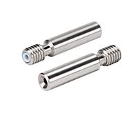 ZIDDAR 2Pcs Super Smooth For Alloy Heat Break Throat Chimera TC4 Thermal 1.75mm For 3D Printer