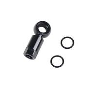 ZIDDAR Aluminum Alloy Hydraulic Brake Adapter 5-Line Direct Weatherproof Braking Enhancer Anodized Bike Brake Fitting