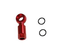 ZIDDAR Aluminum Alloy Hydraulic Brake Adapter 5-Line Direct Weatherproof Braking Enhancer Anodized Bike Brake Fitting