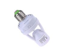 ZIDDAR E27 Socket Converters with PIRs Motions Sensors LED Lamp Base Intelligent Switches Light Bulb Lamp Holder Motions Activated Bulb Adapter