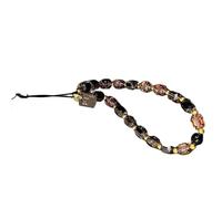 ZIDDAR Fashionable Elegant Dark Crystal Phone Lanyard Fashion Charm Strap for Keychain Smartphone Decoration Everyday Use Durability Chain