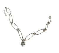 ZIDDAR Fashionable Heart Pendant Necklace Craft Of Sturdy Alloy Materials Suitable For Various Neck Size And Special Event