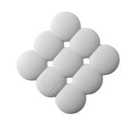 ZIDDAR Food Grade Silicone Heat Insulation Pad Doughnuts Coasters Protectors Portable for Home Picnics BBQ Multifunctional Kitchen Silicone Pad