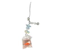 ZIDDAR Fruit Key Ornament Unique Hanging Decors Delicate Fish Pendant Key Adornment Stylish Bag Charm For Various Occasion