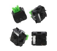 ZIDDAR Green Shaft Switches For Mechanical Keyboard Featuring 16.8Million Color Option 4Pcs Set