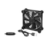 ZIDDAR High Airflows 120mm USB Cooling Fan With Rubber Feet For Routers Modems DVRs And PC Laptop Stands USB Powereds Fan