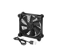 ZIDDAR High Airflows 120mm USB Cooling Fan With Rubber Feet For Routers Modems DVRs And PC Laptop Stands USB Powereds Fan