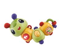 ZIDDAR Manual Rotating Caterpillars with Sound and Light Sensory Toy for Early Childhood Cognitive Development Baby Sensory Toy Baby Sensory Toy