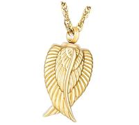 ZIDDAR Pet Memorials Urn Necklace With Engravable Cremation Pendants Jewelry Pendants For Human And Pet Love Memorials Necklace