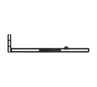 ZIDDAR Vertical Graphics Card Stand with Adjustable Mount Aluminum L-Shape GPU Bracket for PC Case Computer Case Graphics Card Bracket