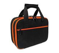 ZIDDAR Water Resistant Storage Bag for Electrical Testers and Tool Kits Breaker GFCI Outlet Electrical Circuit Kits Bag Digital Multimeter Holder