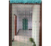 ZiDeTang Acrylic Beaded Door Curtain Décor Tassel Room Divider Curtain (Blue, 300cm by 250cm)