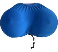 zidiau Buding Boobs Breasts Pillow Cushion,Ergonomic Latex Chest Pillow with Pillowcase, Soft Foam Sleep Pillow for Neck Pain, Gift for Men Women (Blue)